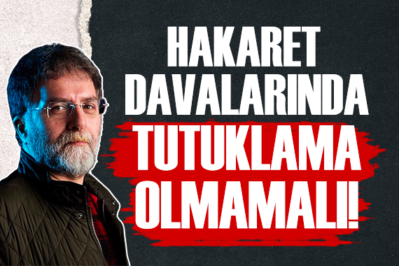 Ahmet Hakan: Hakaret davalarında tutuklama olmamalı