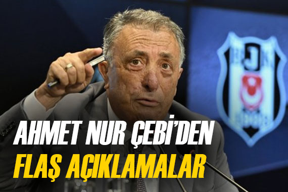 Ahmet Nur Çebi den sponsorluk ve seçim açıklamaları