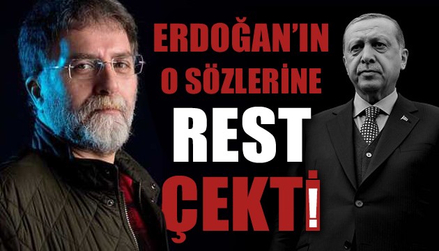Ahmet Hakan'dan Erdoğan'ın o sözlerine sert çıkış