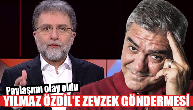 Ahmet Hakan dan Yılmaz Özdil e  Zevzek  göndermesi