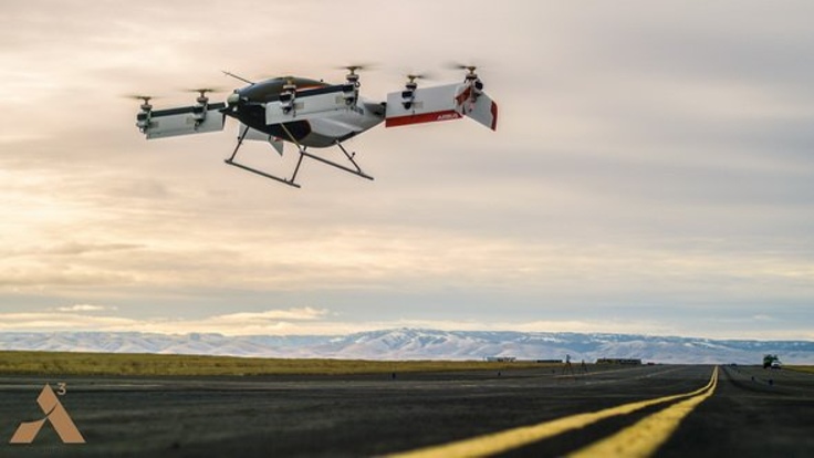 Airbus drone taksi uçuşu gerçekleştirdi
