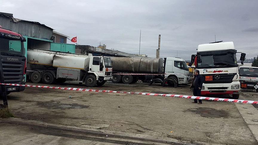 İstanbul da tanker patladı: 1 ölü
