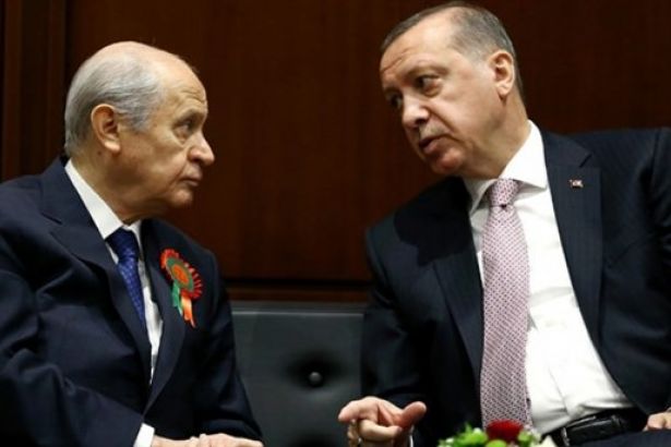 Cumhurbaşkanı Erdoğan, MHP lideri Bahçeli ile görüştü