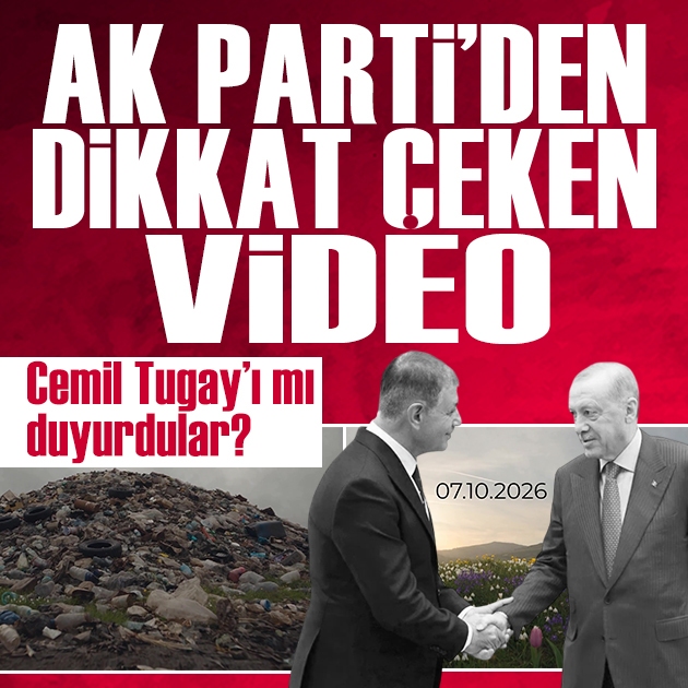 Cemil Tugay'ın katılımını mı duyurdular? AK Parti'den dikkat çeken 7 ekim videosu