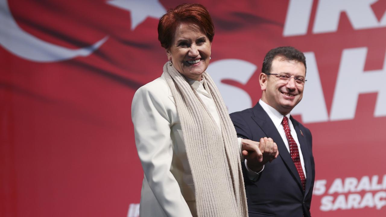 İmamoğlu ndan Akşener e tebrik