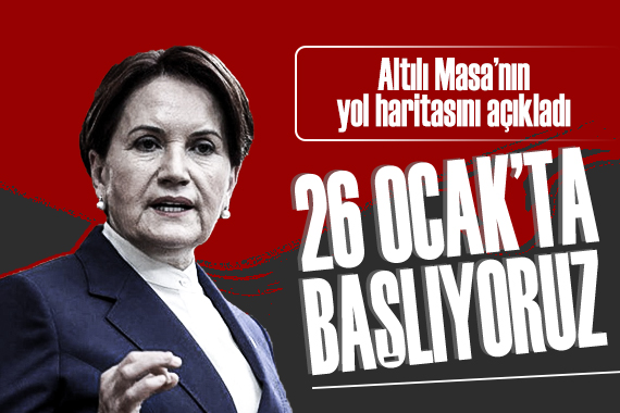 İyi Parti Lideri Akşener, seçim için yol haritasını açıkladı