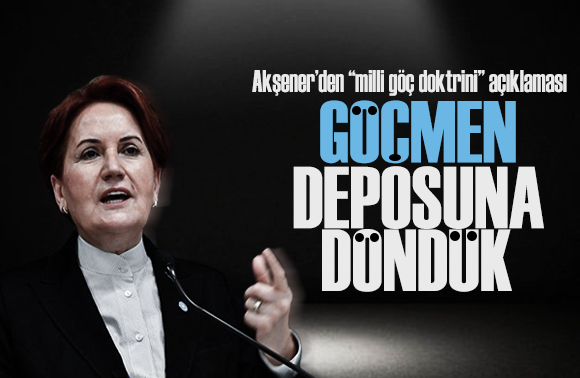 Akşener, İyi Parti nin  Göç Doktrini ve Stratejik Eylem Planı nı açıkladı