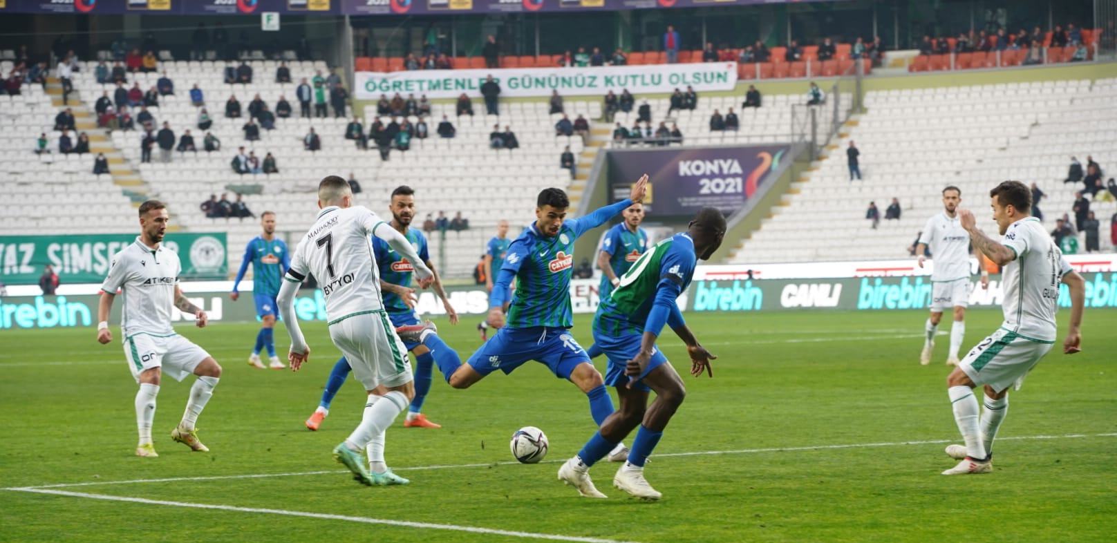 Alanyaspor Rizespor u ateşe attı!