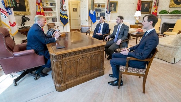 Bakan Albayrak, Trump ile görüştü