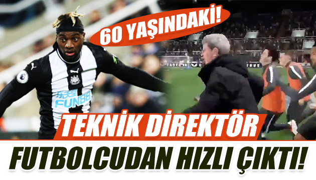 Teknik direktör futbolcudan hızlı çıktı!