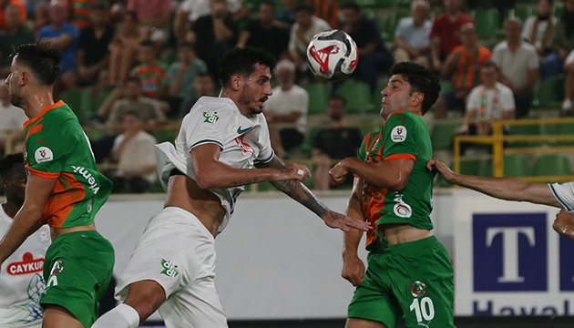 Alanya da gol sesi çıkmadı