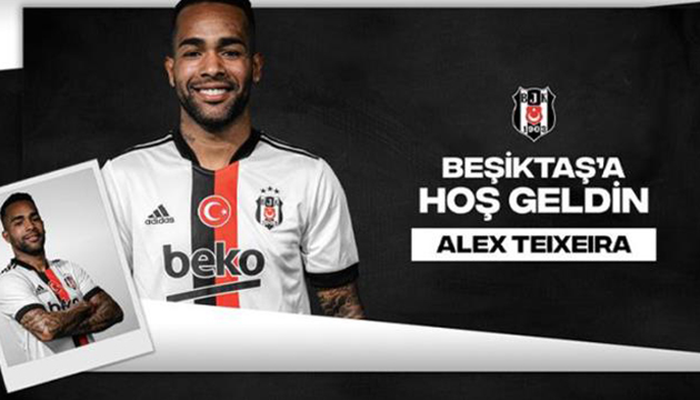 Alex Texeira resmen Beşiktaş ta