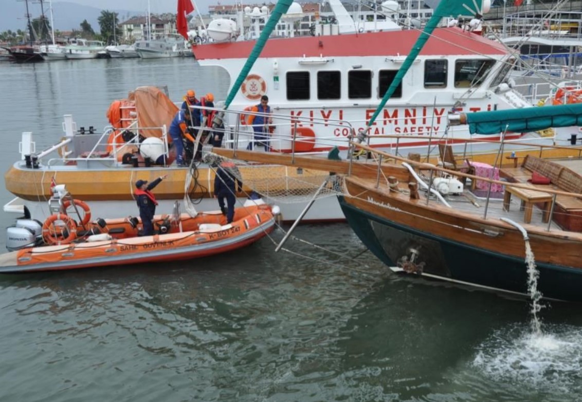 Ali Kırca nın teknesi batmaktan son anda kurtuldu