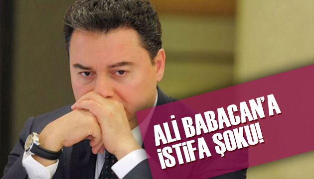 Ali Babacan a istifa şoku!