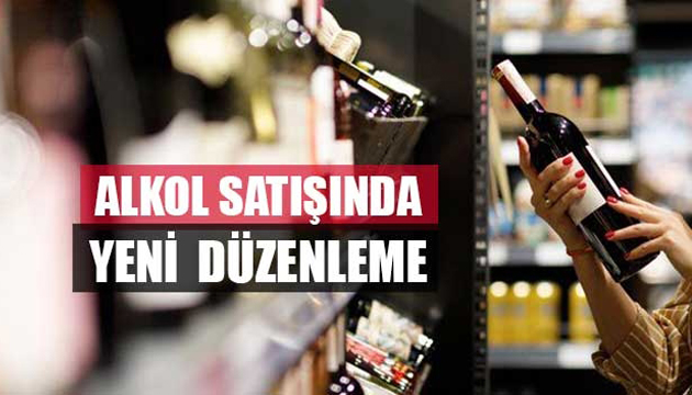 Alkol satışına yeni düzenleme