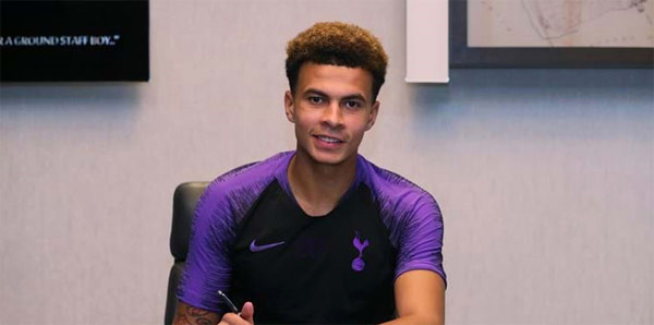 Dele Alli yeniden imzaladı