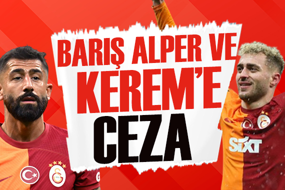 Barış Alper ve Kerem Demirbay a ceza