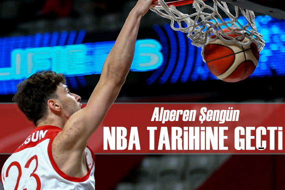 Alperen Şengün, NBA tarihine geçti