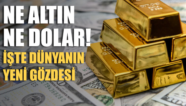 Ne altın ne dolar! İşte dünyanın yeni gözdesi