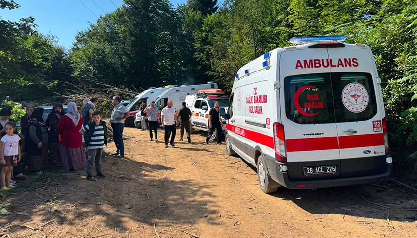 Giresun'da helikopter düştü iddiası: Ekipler bölgede, enkaz bulunamadı