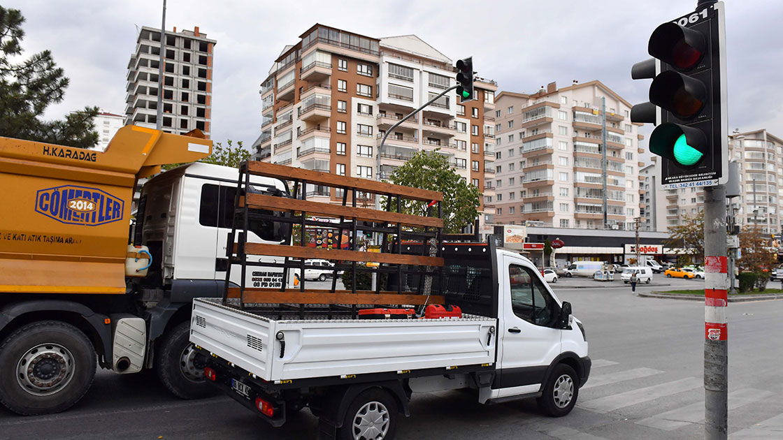 Başkentte trafik ışıklarında yeni dönem