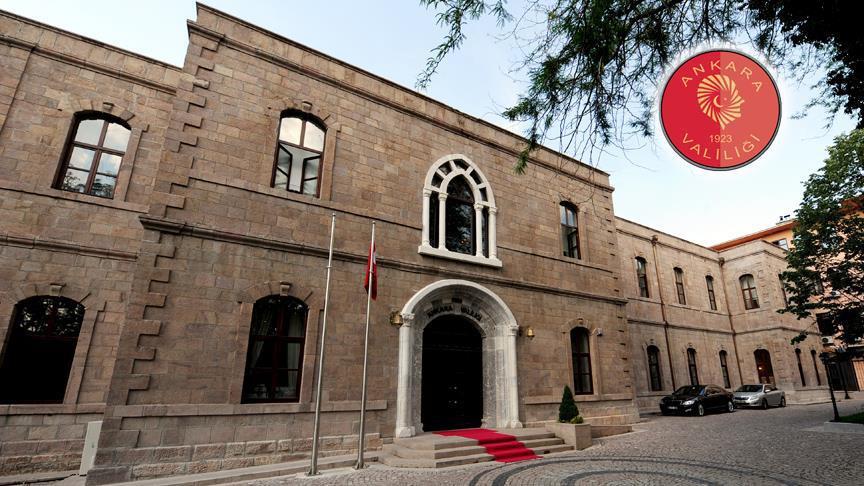 Ankara da eylemlere geçici yasak