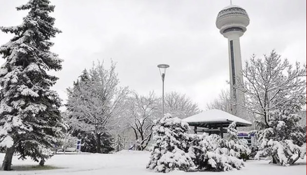 Ankara için kar uyarısı!