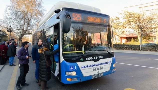 Ankara da toplu taşımaya zam!