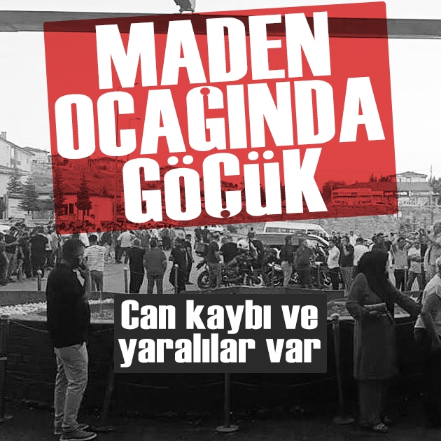 Ankara'da maden ocağında göçük: Can kaybı ve yaralılar var