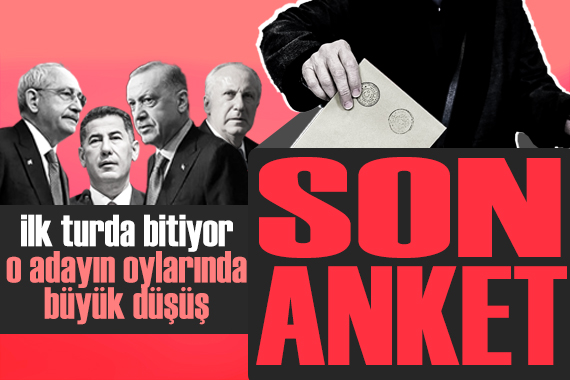 Son ankette flaş sonuç: Seçim ilk turda bitiyor, o adayın oyları adeta eridi