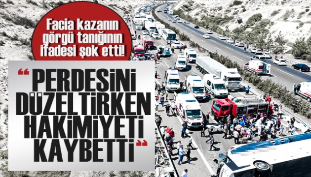 Gaziantep'te 16 kişinin öldüğü feci kazanın görgü tanığının ifadesi, şok eden ihmali ortaya koydu!