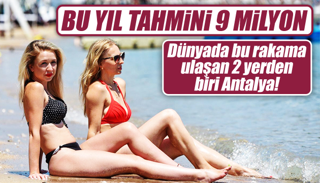 Antalya ya ekimde 5 ülkeden turist beklentisi 