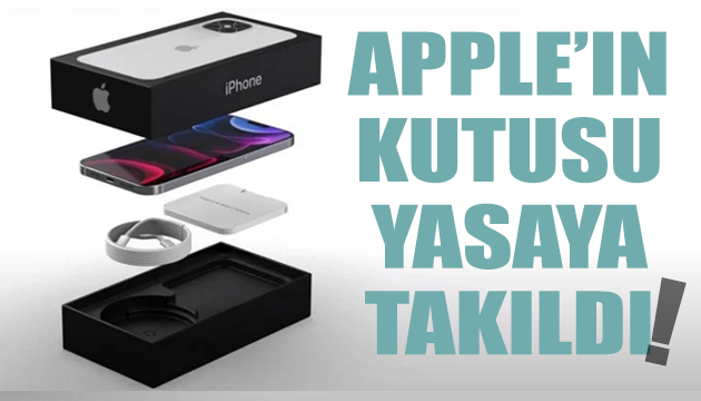 Apple’ın kutusu Fransa’da yasaya takıldı!