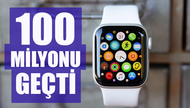 Apple Watch kullananların sayısı 100 milyonu geçti