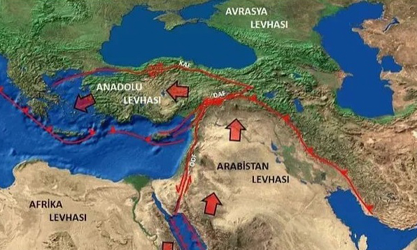 Zafer Partisi nden deprem paylaşımı:  Bir yandan Arap Levhası, bir yandan Suriyeli İstilacılar 