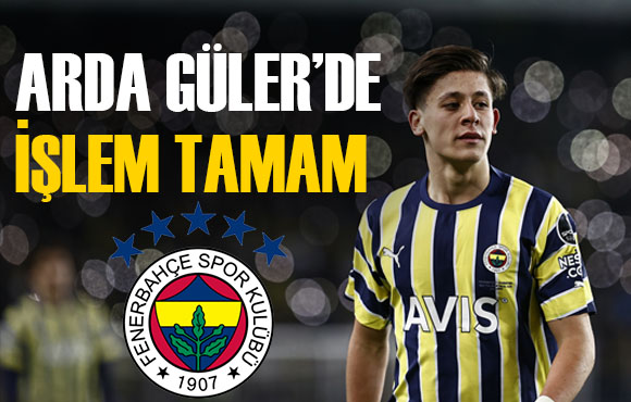 Fenerbahçeli Arda Güler den 2 yıllık imza!