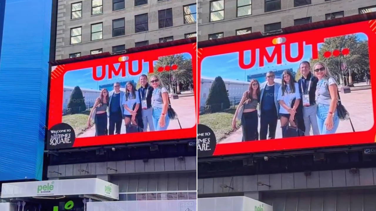 Erdoğan ın ziyareti sırasında İmamoğlu pankartı asıldı