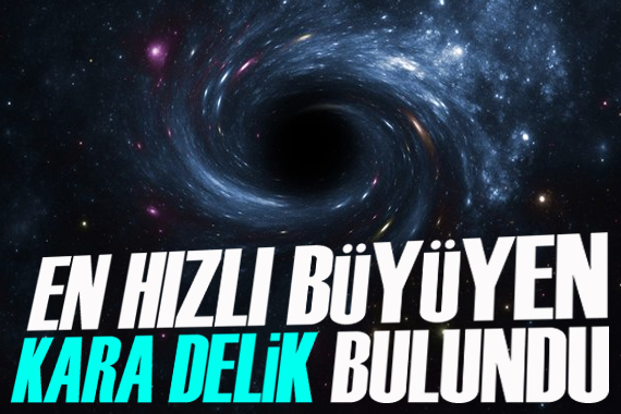 En hızlı büyüyen kara delik bulundu