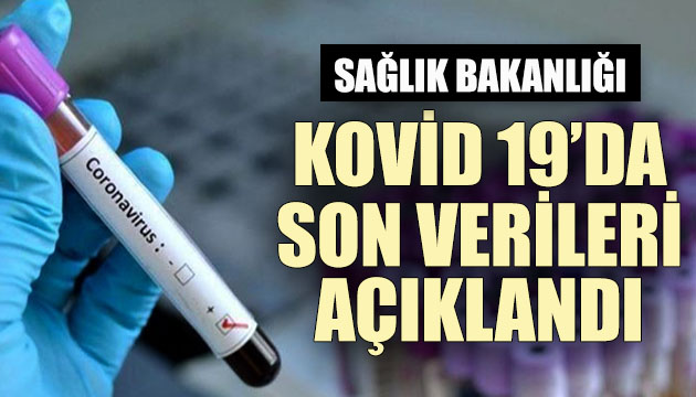 Sağlık Bakanlığı, Kovid 19 da son verileri açıkladı