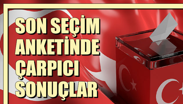 İstanbul Ekonomi Araştırma dan seçim anketi; İşte, partilerin son oy oranı