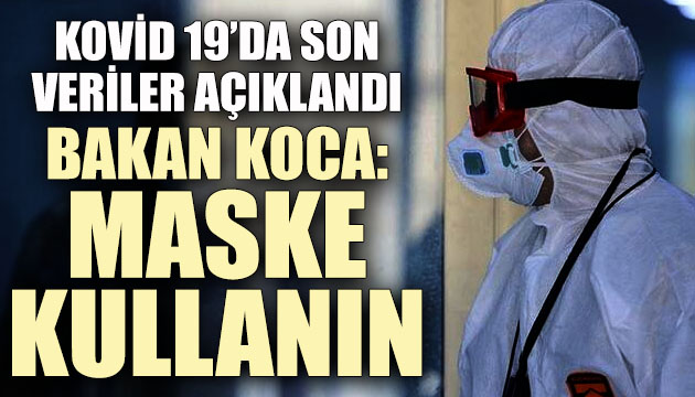 Sağlık Bakanlığı, Kovid 19 da son verileri açıkladı