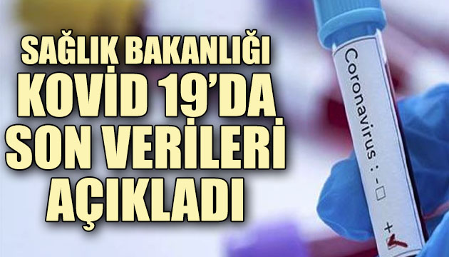 Sağlık Bakanlığı, Kovid 19 da son verileri açıkladı