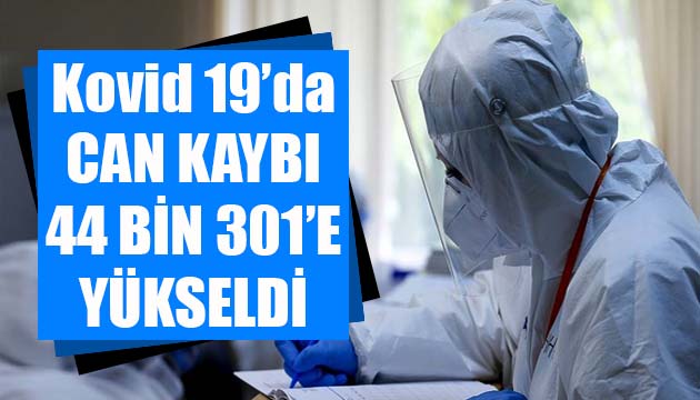 Sağlık Bakanlığı, Kovid 19 da son verileri açıkladı