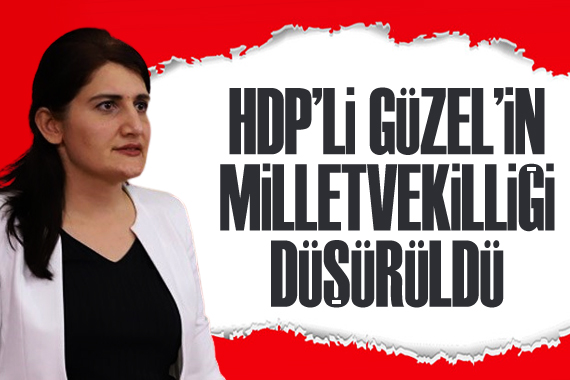 HDP li Semra Güzel in milletvekilliği düşürüldü!