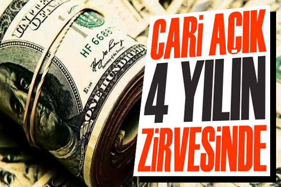 Cari açık dört yılın zirvesinde