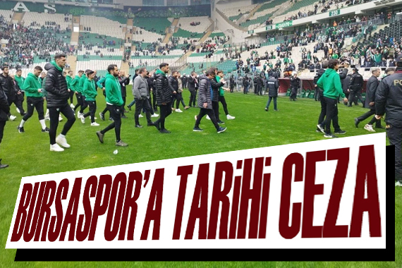 Bursaspor a 9 maç ceza!