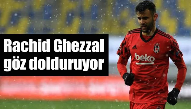 Beşiktaş ta Rachid Ghezzal, performansıyla dikkati çekiyor
