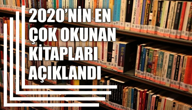 2020 nin en çok okunan kitapları açıklandı