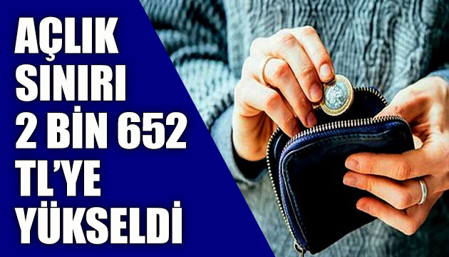 Türk-İş ocak ayı açlık ve yoksulluk sınırını açıkladı