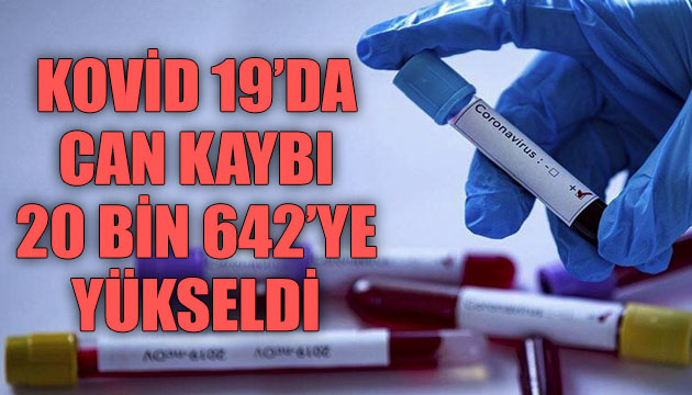 Sağlık Bakanlığı, Kovid 19 da son verileri açıkladı